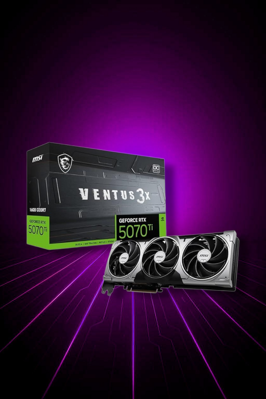 MSI GeForce RTX 5070 Ti Ventus 3X OC – 16GB GDDR7