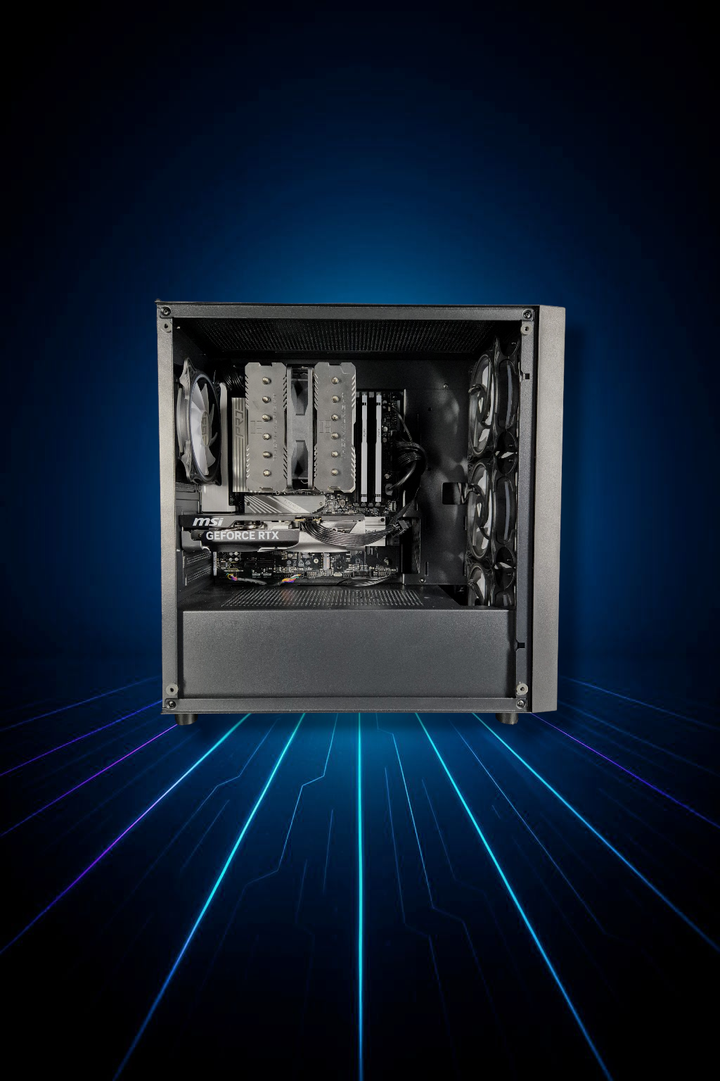 Ryzen 5 8400F + RTX 5060 – Modern Mid-Range Gaming PC