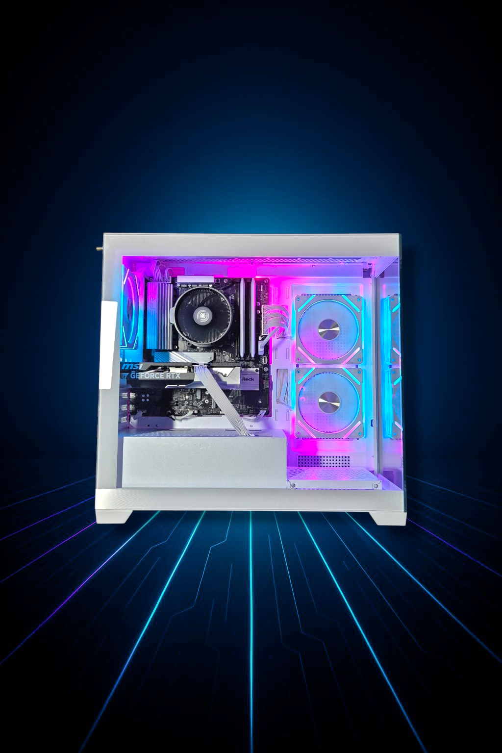 Ryzen 5 8400F + RTX 5060 – Modern Mid-Range Gaming PC